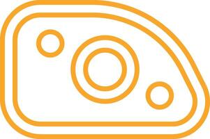 Light Line Icon vector