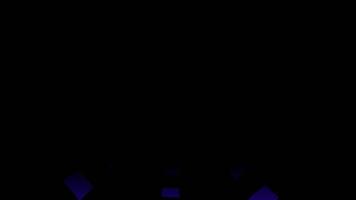 Purple and Yellow Slow Strobe Type Rotation Tunnel Background VJ Loop in 4K video