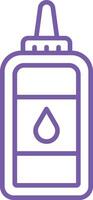 Glue Line Icon vector