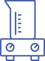 Magnetic Stirrer Line Icon vector