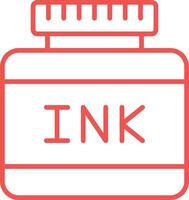 Ink Line Icon vector
