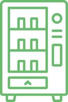 Vending Machine Line Icon vector