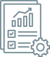 Project Line Icon vector