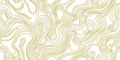 Abstract Gold Swirl Lines Pattern Background vector