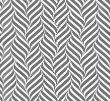 Abstract Gray and White Curvy Leaf Pattern Seamless Texture vector