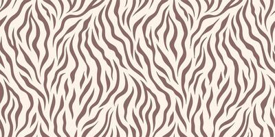 Abstract Zebra Print Seamless Pattern Background vector