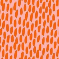 Abstract Pink and Orange Seamless Pattern Background vector