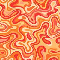 Abstract Orange and Red Swirl Pattern Background vector