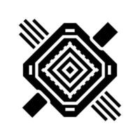 annealing hardware quantum computer glyph icon illustration vector
