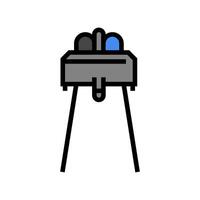 infrared sensor module color icon illustration vector