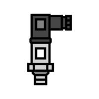 pressure sensor module color icon illustration vector