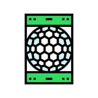 motion detection sensor module color icon illustration vector