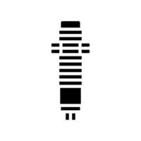 proximity sensor module glyph icon illustration vector