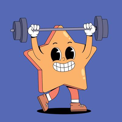 Star lifting weights by joshua klein