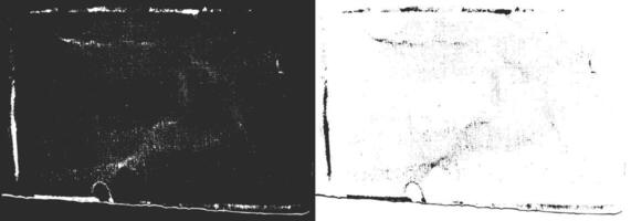 Old damaged dust overlay black and white rough grunge texture distressed background effect background set vector