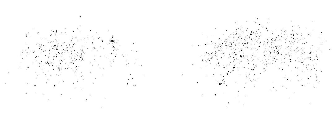 Splatter hand-drawn paint ink black blood splash background collection