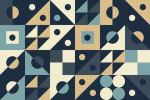 Creative retro-inspired seamless pattern with drawn triangles and decorative lines, perfect for artistic fabric and vintage designs vector