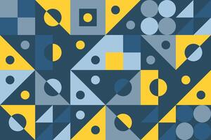 Artistic seamless design with contour triangles and retro outlines used in hipster cards or colorful textile prints vector