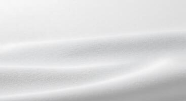 A white sheet of fabric with a soft texture photo