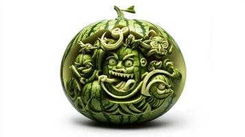 Watermelon carving by jason kim photo