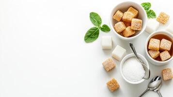 Sugar cubes, sugar cubes, sugar cubes, sugar cubes, sugar cubes, sugar cubes, photo