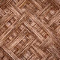 A woven pattern of brown wood photo