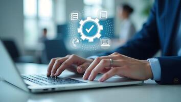 Streamlining Business Processes Efficiency and Optimization Through Technology photo