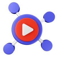 A player with four circles and a red and blue button png