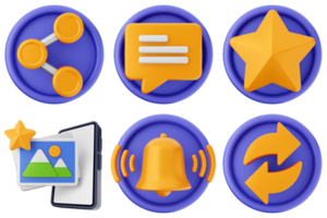 A set of icons that include a phone, a star, a star, and a star png