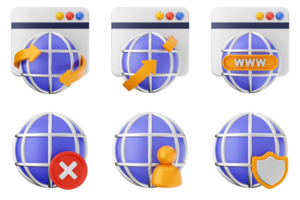 Internet icon set - globe, web, internet, internet icon png
