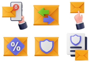 Email icon set with hand holding envelope, envelope with arrow, envelope with arrow, envelope with arrow png