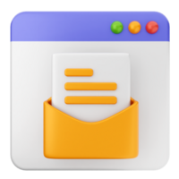 Email icon with envelope and envelope png