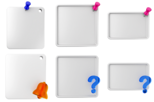 Blank white paper with question marks and question marks png
