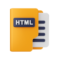 Html file icon png