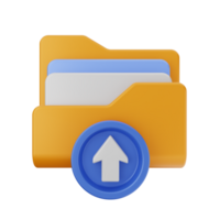 File folder icon with an arrow pointing up png