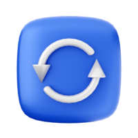 A blue square with an arrow pointing to the left png