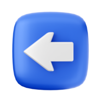 A blue square button with an arrow pointing to the left png