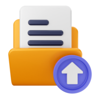 Folder icon with an arrow pointing to the file png