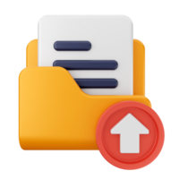 Folder icon with an arrow and a file icon png