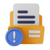 File manager icon with a file and a blue exclamation mark png