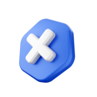 A blue and white cross symbol on a black background png