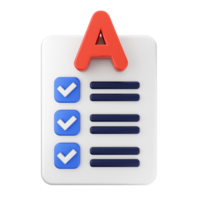 A checklist icon with a check mark on a black background png