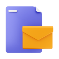 Email and file icon png