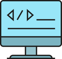 Computer and Coding Icon png