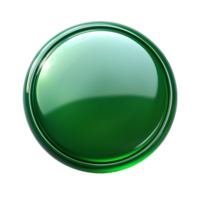 Download green button element for ui design and web development use isolated on transparent background png