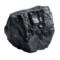 Coal mineral resource fossil fuel energy source mining industry isolated on transparent background png