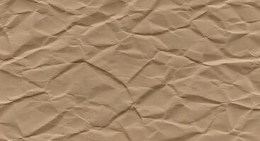 Beige Crumpled Paper photo