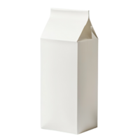 Empty Milk Carton Isolated at Transparent Background png