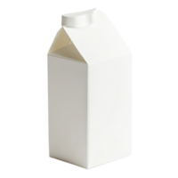 Empty Milk Carton Isolated at the Transparent Background png