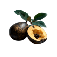 Fresh whole bael fruit isolated on white background ideal for healthy food recipes and product packaging design png